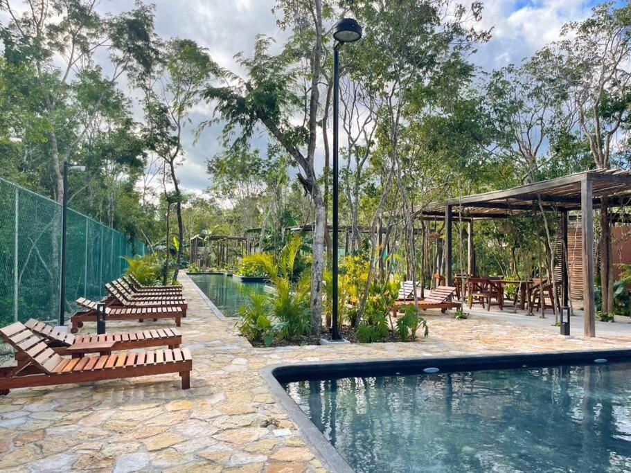 Apartament Aldea Savia By Andiani Travel Tulum Zewnętrze zdjęcie