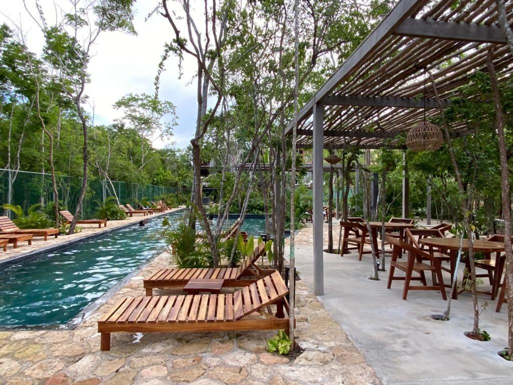 Apartament Aldea Savia By Andiani Travel Tulum Zewnętrze zdjęcie
